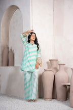 Mint Green Tie-Dye Suit