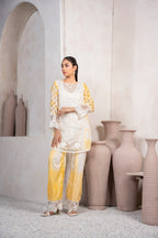 White & Yellow Ombre