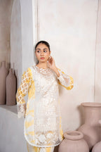 White & Yellow Ombre