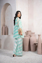 Mint Green Tie-Dye Suit