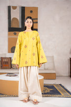 Yellow Floral Suit