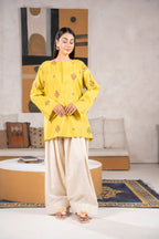 Yellow Floral Suit