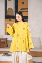Yellow Floral Suit