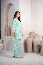 Mint Green Tie-Dye Suit